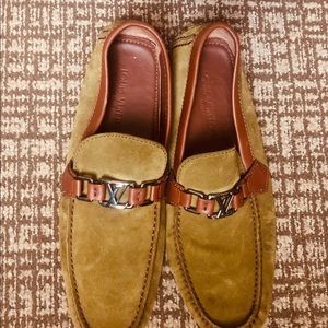 Authentic Louis Vuitton men's driver shoes size LV 10.5